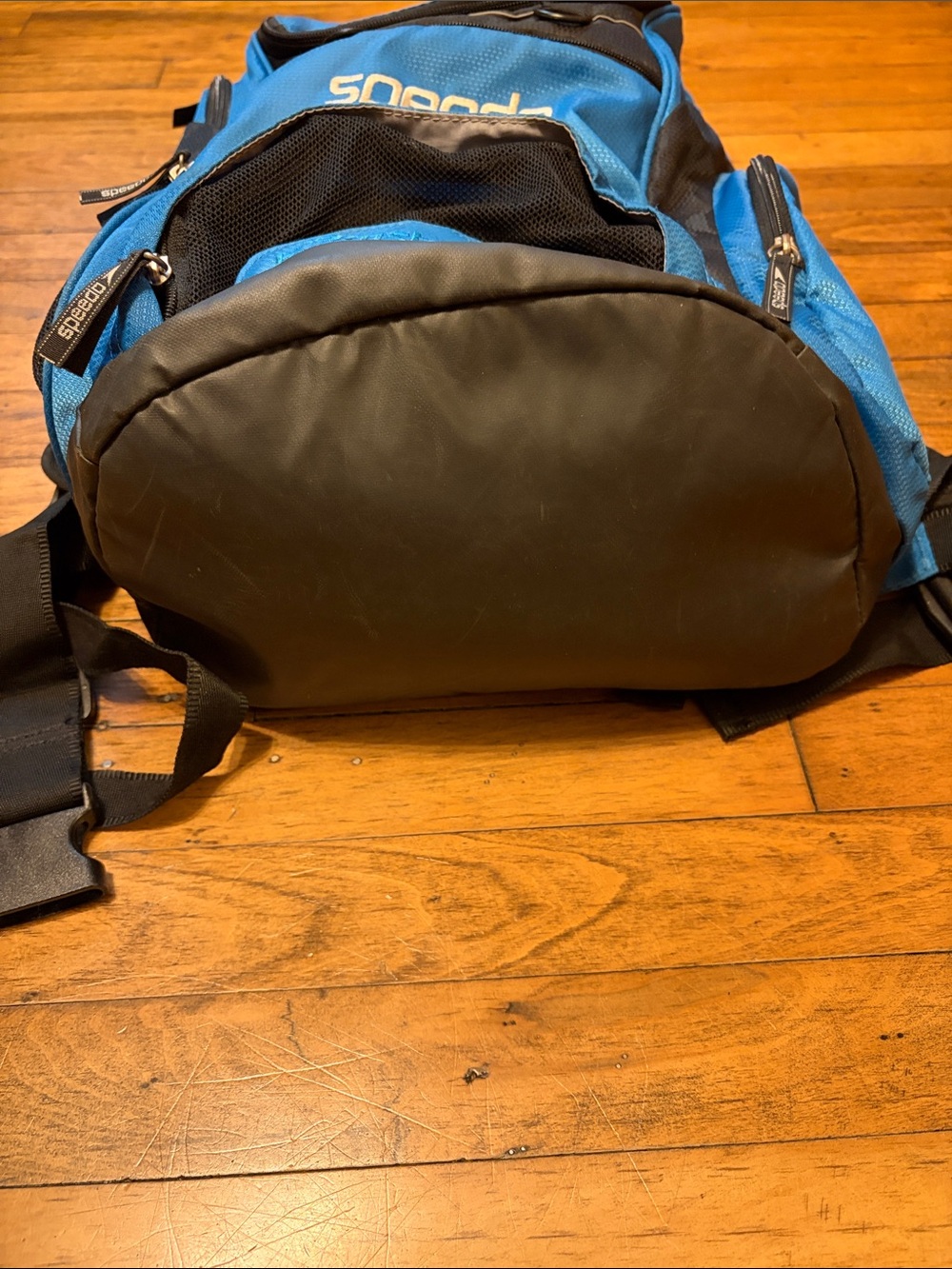 Speedo Blue and Black Swim Backpack - Picture 4 of 8